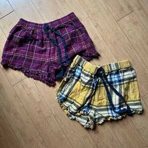 Pajama shorts